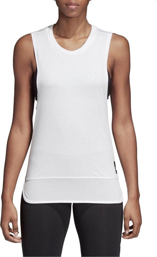 adidas Performance Tank W dokwerker Vrouwen blauw 40