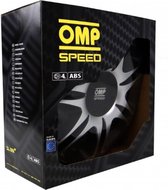 Hubkap OMP Ghost Speed Zwart Ziverachtig 13" (4 uds)