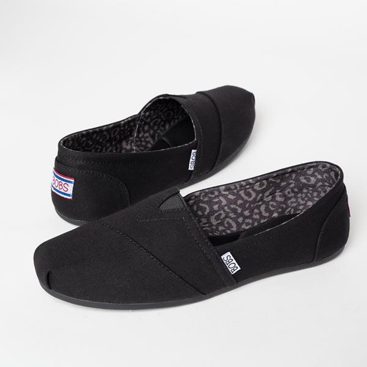 bobs black espadrilles