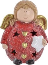 Decoratieve figuren DKD Home Decor Keramiek Engel (13 x 8 x 16 cm)