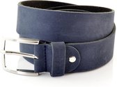 Riemen & Co Herenriem Pantalon 2012 - Blauw - 125 cm