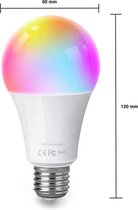 Spectrum - WiFi LED Lamp - E27 9W - RGB+CCT alle lichtkleuren - Bediening met de App