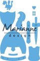 Marianne Design Creatable Mal Kims BudMal ridder LR0528 76x93 milimeter