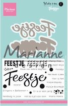 Marianne Design Clear stamp en Snijmal - Karin