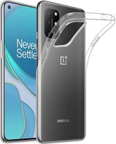 Silicone hoesje Geschikt voor: OnePlus 8T -  transparant