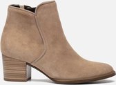 Gabor Comfort enkellaarsjes beige - Maat 43