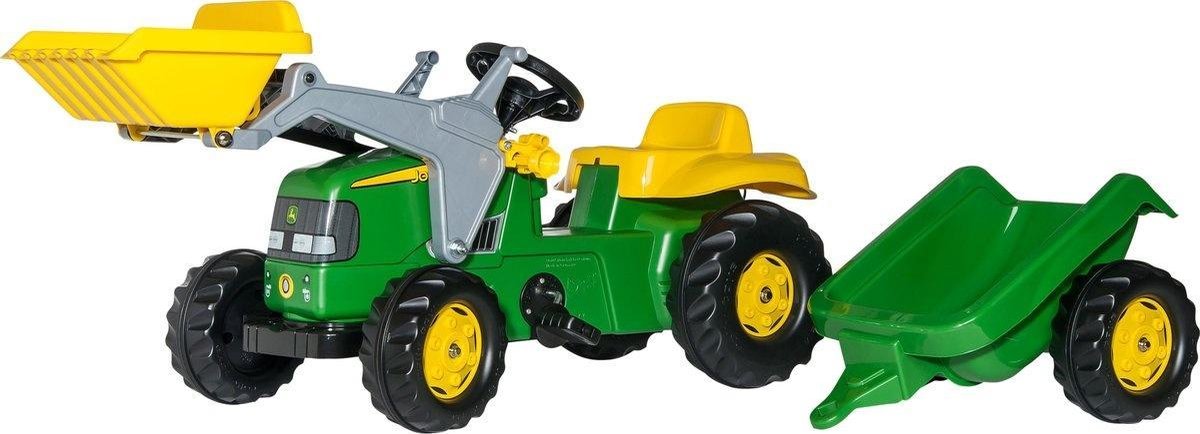 Tracteur à pédales enfant jeu amusant en plein air dès 3 ans