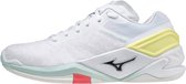 Mizuno Wave Stealth Neo Dames - Sportschoenen - Volleybal - Indoor - wit/geel