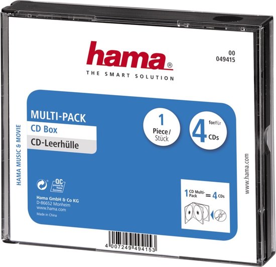 Hama Multipack 4 CD's