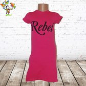 Kinderjurkje roze Rebel -s&C-98/104-Kinderjurken