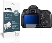 dipos I 2x Pantserfolie helder compatibel met Canon EOS 60Da Beschermfolie 9H screen-protector