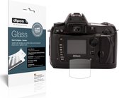 dipos I 2x Pantserfolie mat compatibel met Nikon D70 Beschermfolie 9H screen-protector