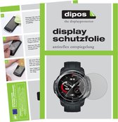 dipos I 6x Beschermfolie mat compatibel met Honor GS Pro Smartwatch (48mm) Folie screen-protector