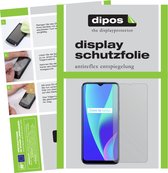 dipos I 6x Beschermfolie mat compatibel met Oppo Realme C3 Folie screen-protector (expres kleiner dan het glas omdat het gebogen is)