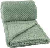 Clarysse Superzachte Fleece Plaid 130x160cm-Groen