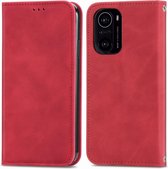 Xiaomi Mi 11i Portemonnee Hoesje Rood - Cacious (Wallet Serie)