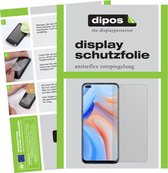 dipos I 6x Beschermfolie mat compatibel met Oppo Reno4 Z 5G Folie screen-protector (expres kleiner dan het glas omdat het gebogen is)