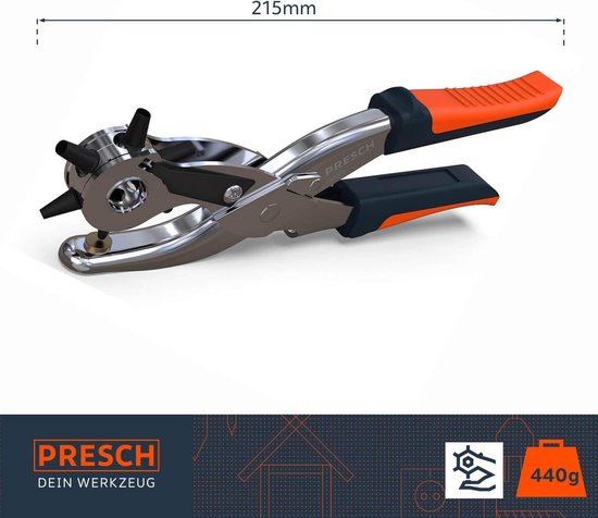 Perforateurs - Pinces Zinaps renouvelable Punch - Lisser, Sharp trou Pinces  pour cuir... | bol.com
