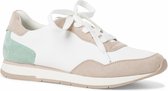 Tamaris Dames Sneaker 1-1-23645-26 133 weiß beige normal Maat: 38 EU