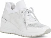 Marco Tozzi Dames Sneaker 2-2-23744-26 197 wit F-breedte Maat: 40 EU