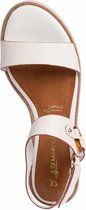 Tamaris Dames Sandaaltje 1-1-28235-26 418 beige normal Maat: 39 EU