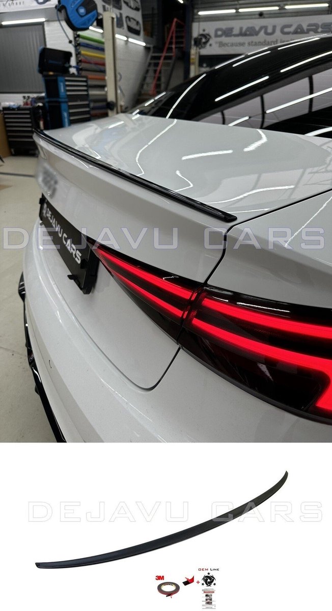 OEM Line - Achterklep spoiler lip voor Audi A3 8V, S3, RS3, S line Sedan Limousine 2012 2013 2014 2015 2016 2017 2018 2019