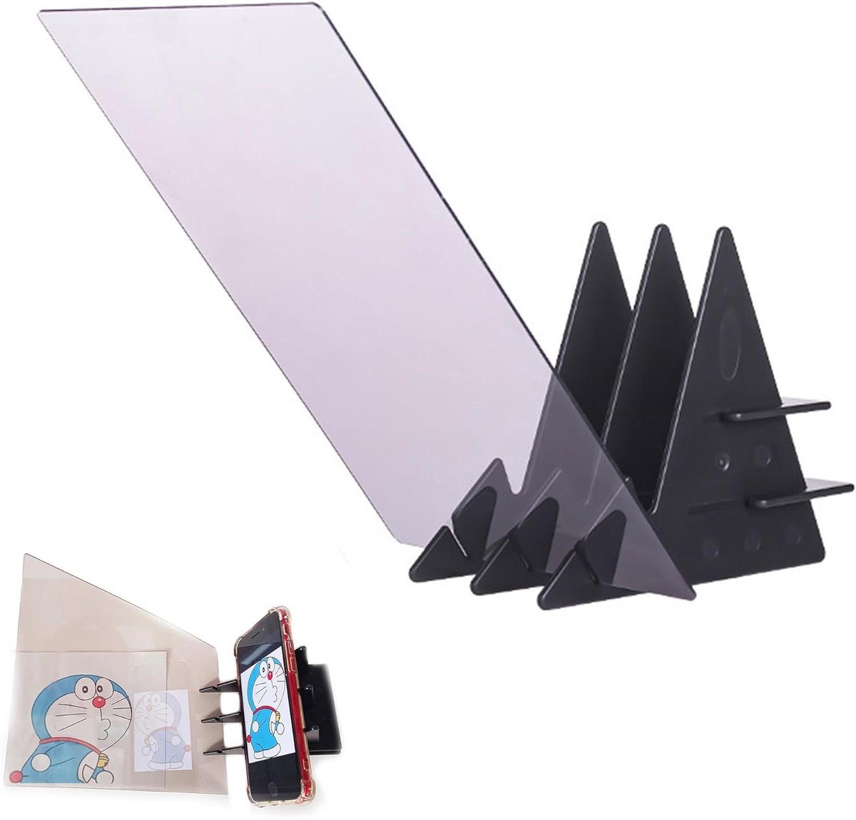 Ronte - Optisch tekenbord sjabloonbord tekenprojector - Tekenbord draagbare tekenplank - Optische kopieerbord kit - Schetsen wizard - Beeldreflectie projector - Tekenbord tekenhulp voor beginners