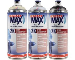 2K Epoxy Primer in Spuitbus SprayMax - Zwart