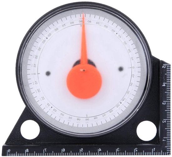 Hellingsmeter, multifunctionele hellingsniveaumeter, mini-hellingsmeter, meetgereedschap, gradenboog kantelniveaumeter, hoekmeter, clinometer, hellingshoekmeter voor constructie, pijp, trapmeting