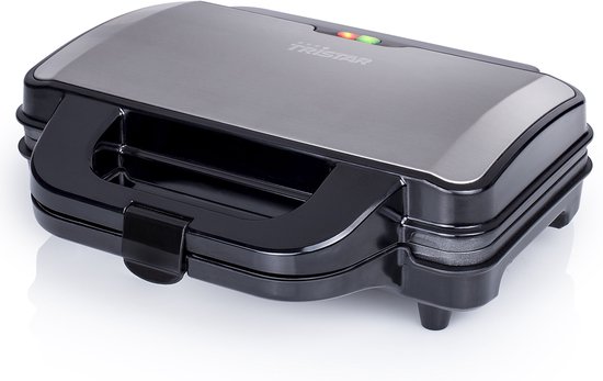 Tristar SA-3060 - Tosti apparaat 900W - Voor 2 tosti's met schelpvorm - Anti aanbaklaag
