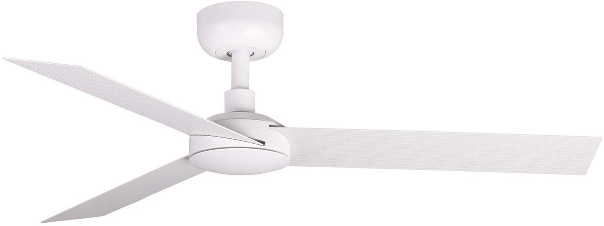 Faro Barcelona 34288 Cruiser S plafondventilator wit 106 cm - Afstandsbediening - Stille en zuinige DC-motor - 6 snelheden - zomer en winterstand