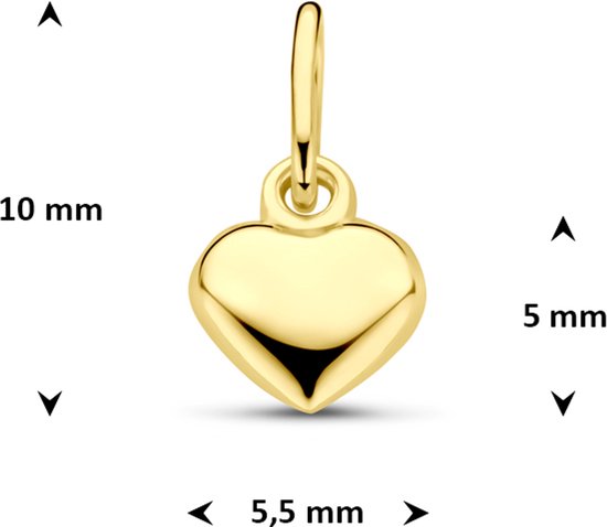 SPARKLE14 - Pendentif Coeur - Or