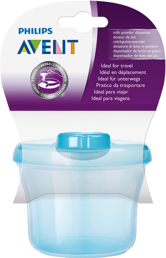 Philips Avent SCF135/06 Reisbox voor melkpoeder blauw van Philips — afbeelding 5