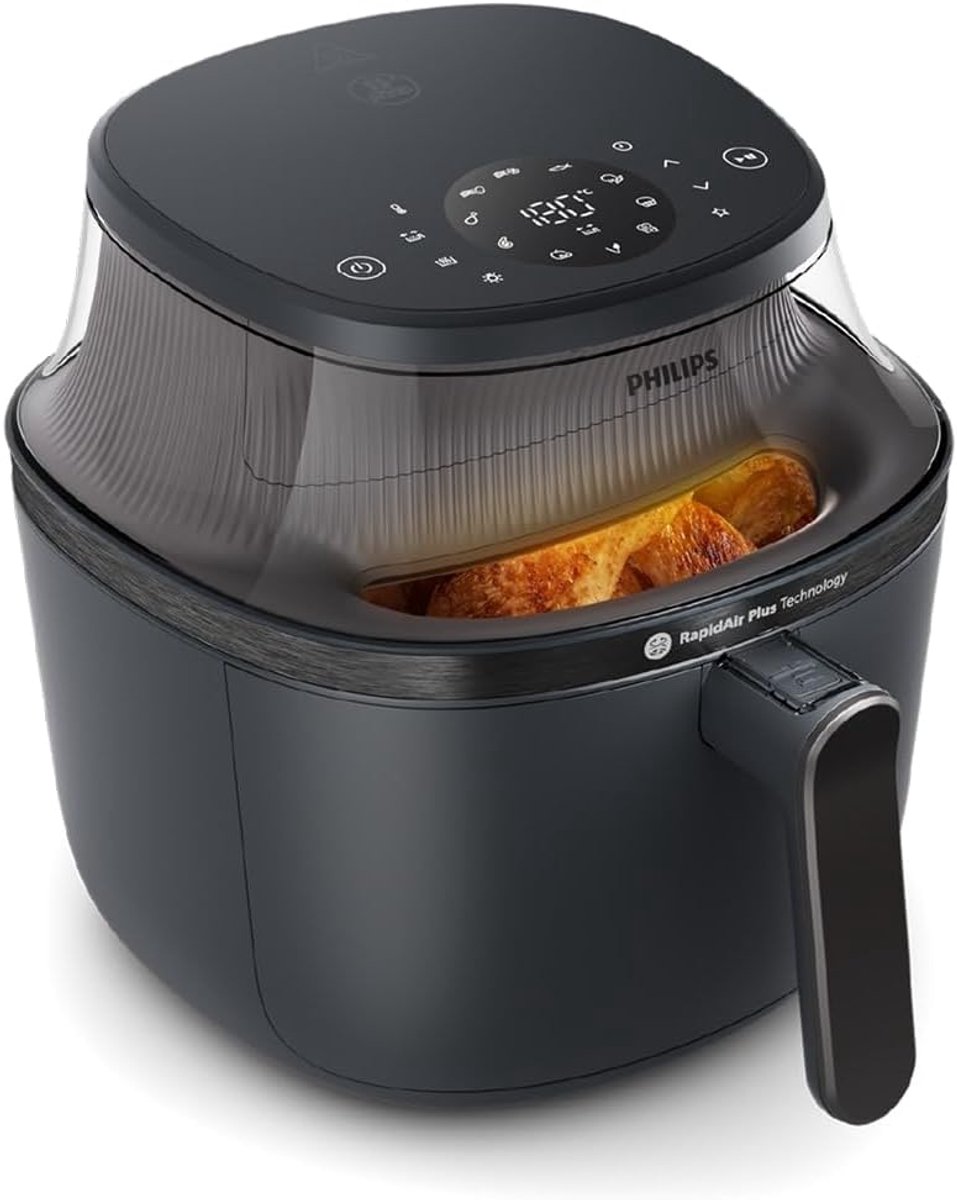 Philips 3000 Series Airfryer NA330/00 met Dubbele Lade - afbeelding 2