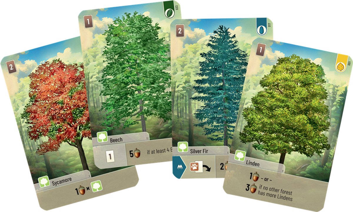 Lookout Games - Forest Shuffle - Nederlandstalig Kaartspel — cadeau in Partyspellen - foto 4