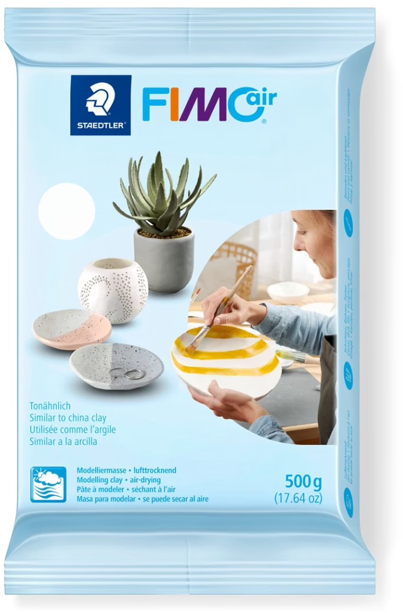 FIMO air boetseerklei 500 g wit — afbeelding 13