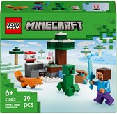 LEGO Minecraft Steve's Taiga-Avontuur Videogame Bouwpakket voor Kinderen - 21583