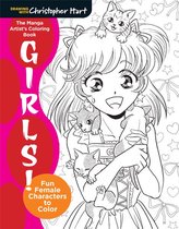 Mighty Coloring Book Of Manga Girls