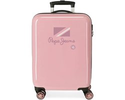 Roze Handbagage Koffer voor Rondreizen en Vakanties