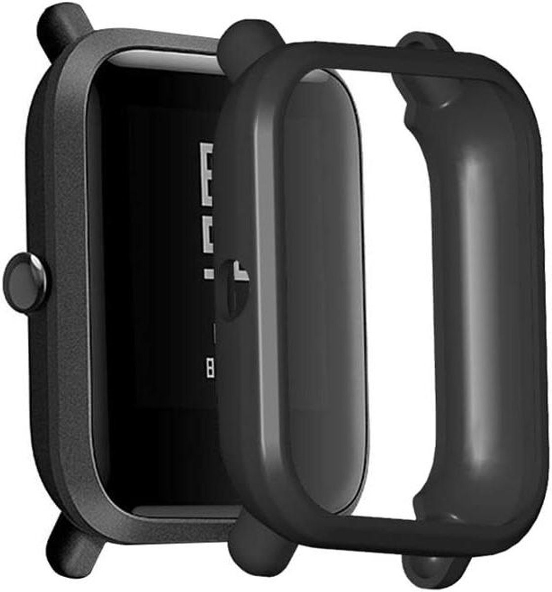 Displaybeschermfolie voor Smart Watch - Beschermhoes voor Bip-Amazfit met Tup-behuizing