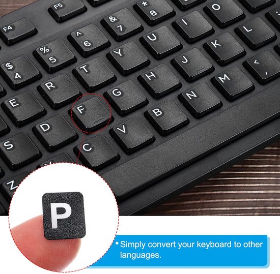 Universal English Keyboard Stickers, 2 Pieces Keyboard Stickers Colorful English Language Dustproof Waterproof Coating Keyboard Stickers for PC Computer Laptop Desktop(E Universal English Keyboard Stickers, 2 Pieces Keyboard Stickers Colorful English Language Dustproof Waterproof Coating Keyboard Stickers for PC Computer Laptop Desktop(E