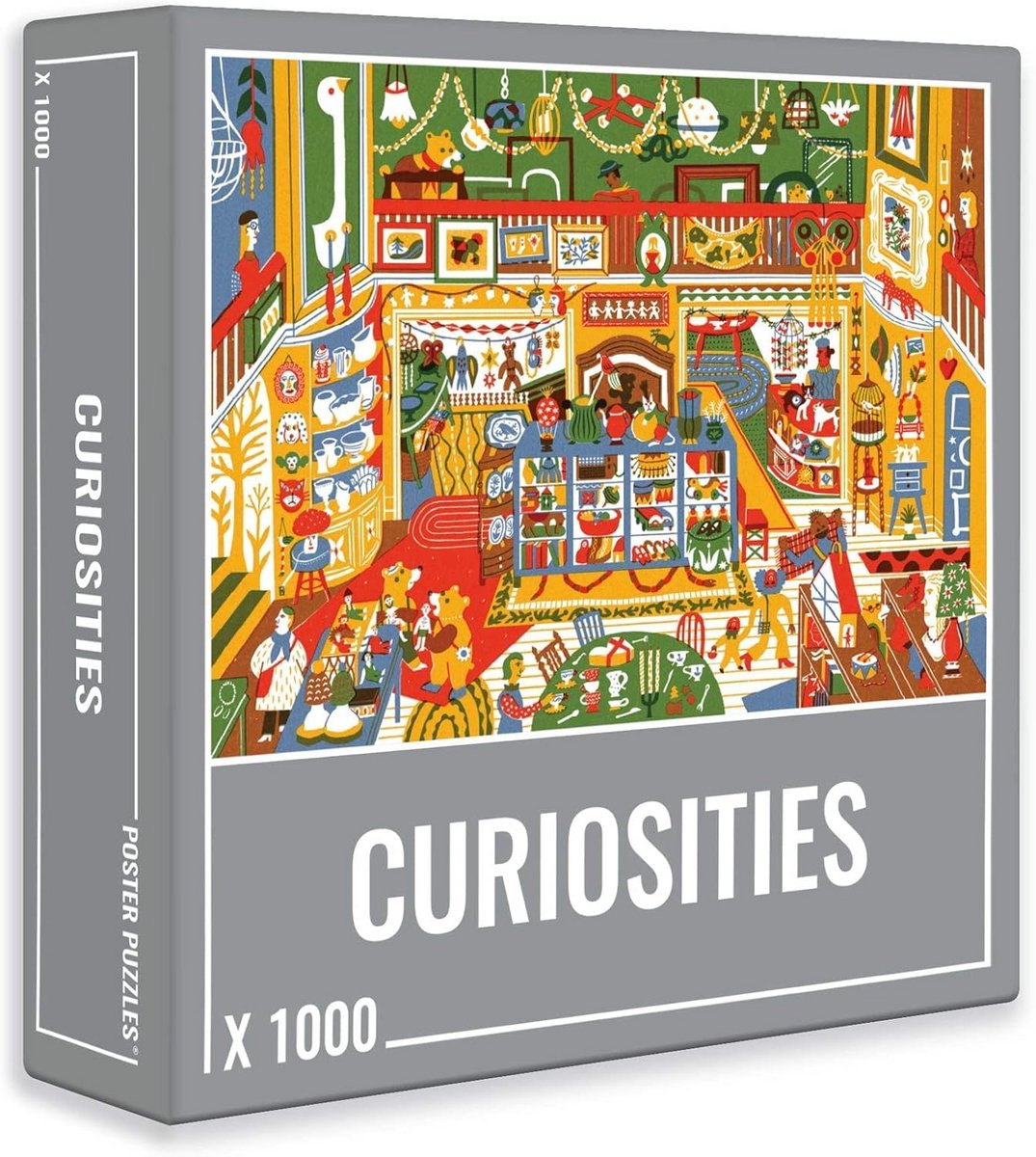 Uitdagende Legpuzzel 1000 Stukjes voor Volwassenen - Gedetailleerd Magisch Antiekwinkel Ontwerp