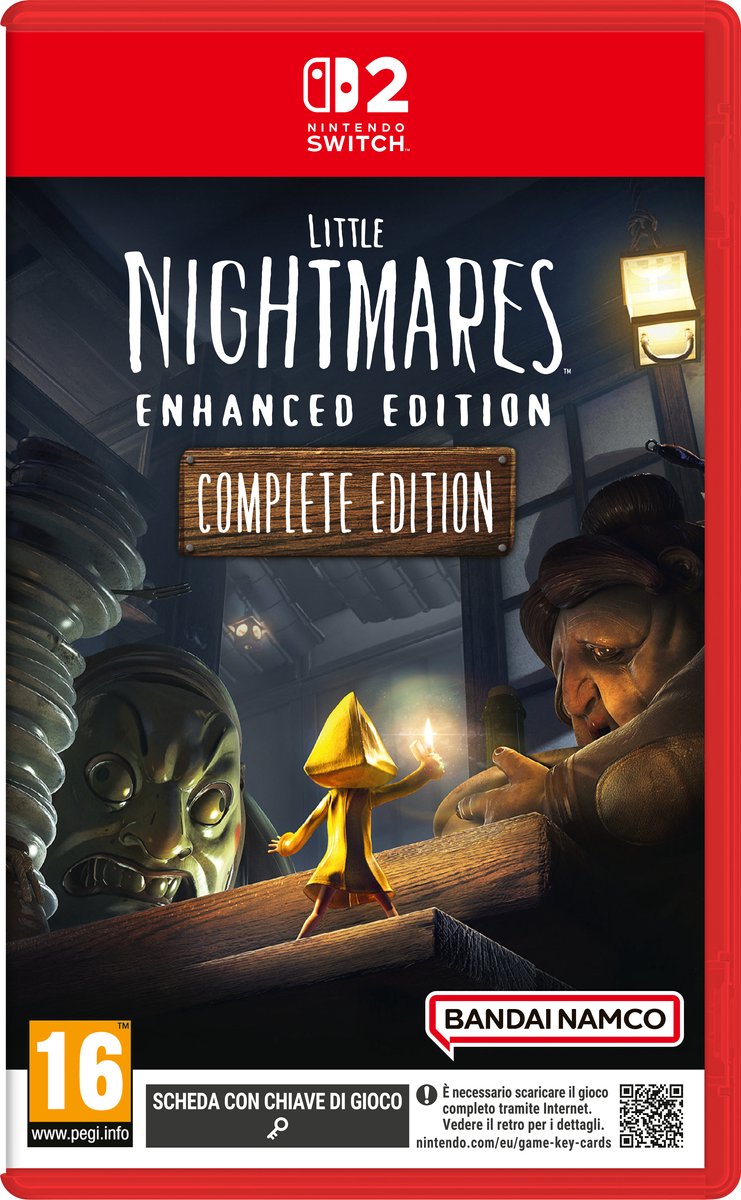 BANDAI NAMCO Entertainment Little Nightmares Enhanced Edition Complete Edition (Nintendo Switch 2) Compleet Duits, Engels, Spaans, Frans, Italiaans, Japans, Koreaans, Portugees, Russisch