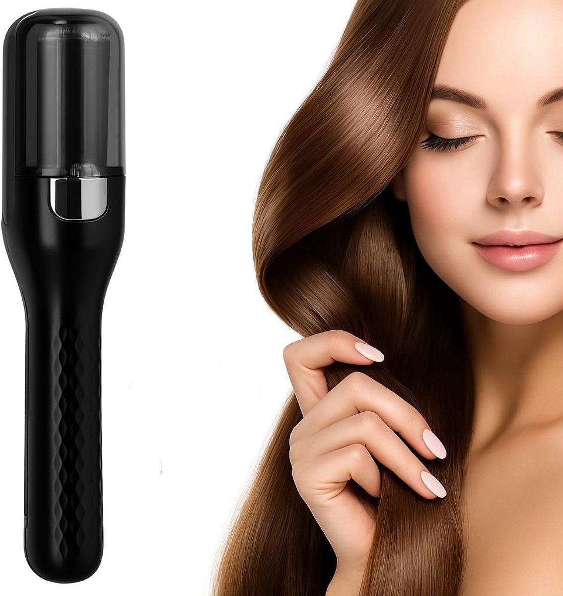Split Ender Verwijderaar - Draadloos - Voor Gespleten Haarpunten - Voor Droog en Beschadigd haar - Glanzend en Gezond haar - Ender Verwijderaar Hairstylingtool - Haar en Verzorging - Type C