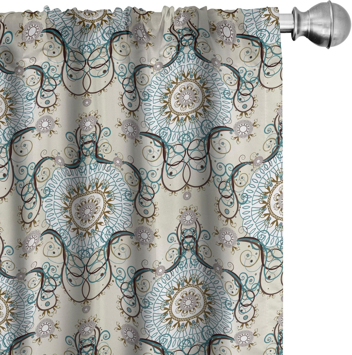 ABAKUHAUS – Victoriaanse Voorhangen Royal Rococo – 2x75x245 cm