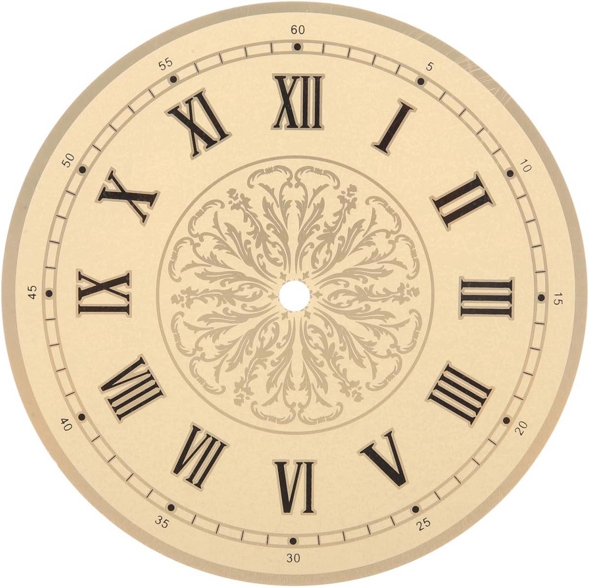 Ronde Wijzerplaat Vervanging voor Wandklokken en DIY Klokken - Aluminium