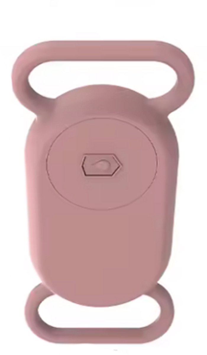 Siliconen hoesje geschikt voor Samsung Galaxy SmartTag 2 - Siliconen - Roze - Trackerhouder - Tag hoesje - CHPN
