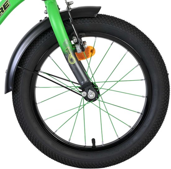 Volare Thombike Kinderfiets - Jongens - 16 inch - Groen Grijs — afbeelding 5