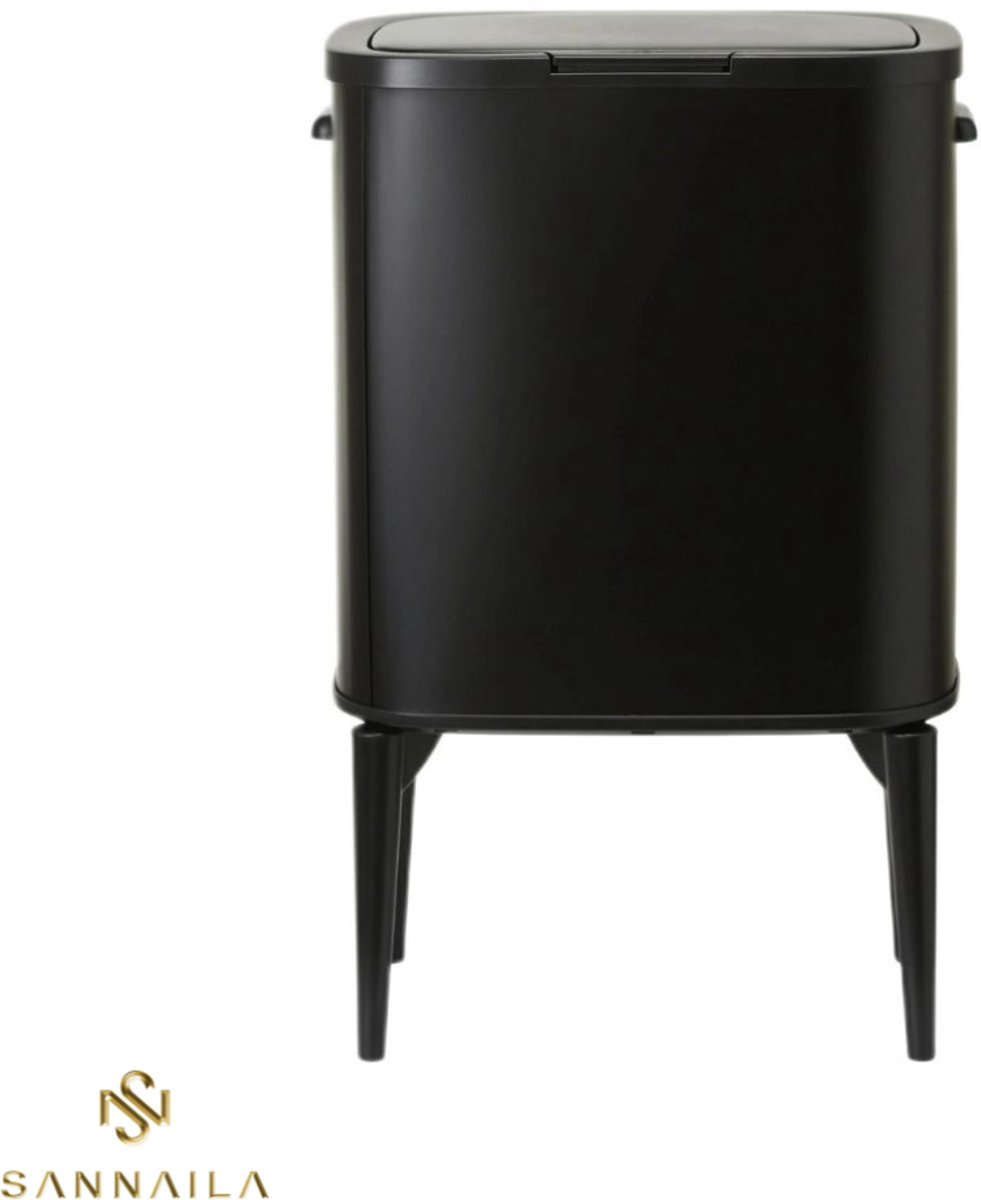 YAR Intelligente Prullenbak – 30 Liter – Automatische Sensorbediening – RVS – Vingerafdrukbestendig – Opvouwbaar – Zilver