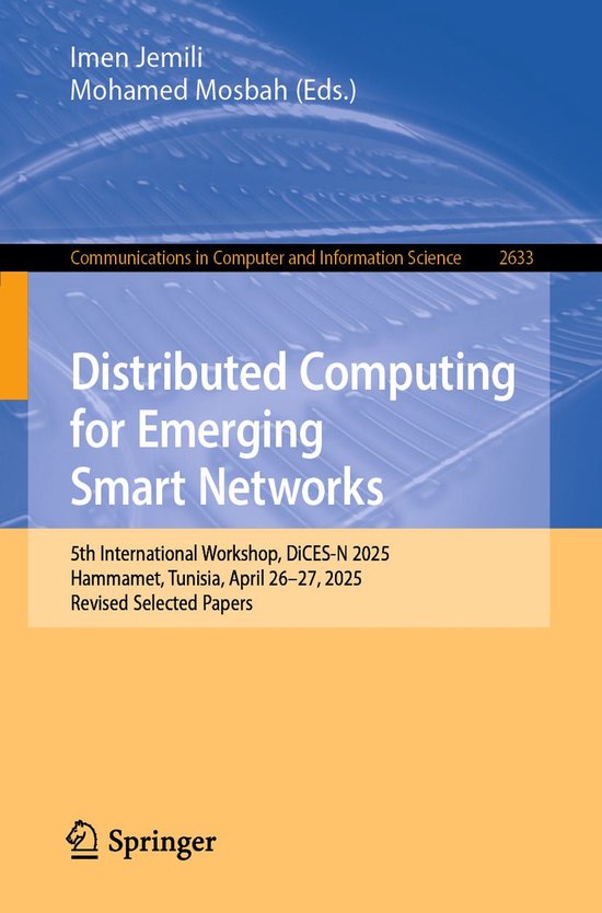 Springer Nature Proceedings Computer Science - Distributed C ... - cover
